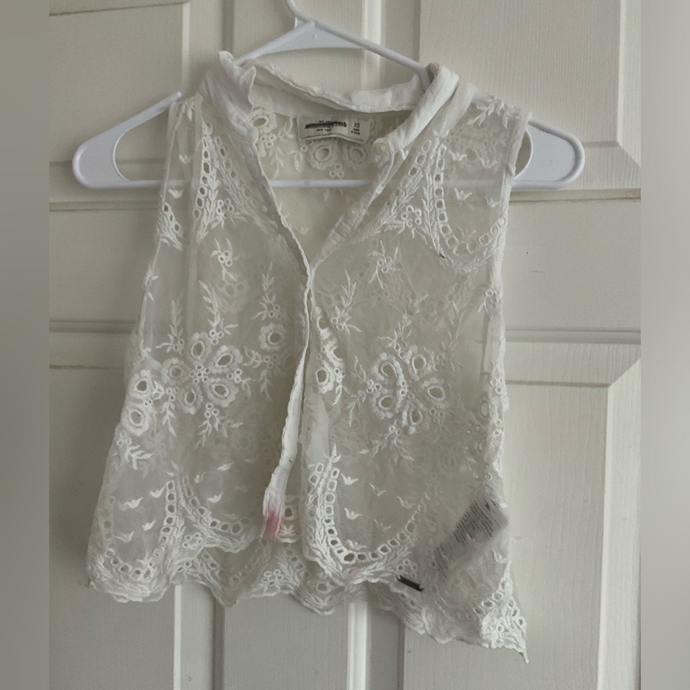 Abercrombie & Fitch lace tank top